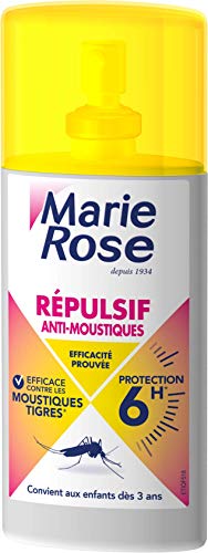 MARIE ROSE Spray Repulsif/Apaisant Anti-Moustiques 6 H 100 ml - Lot de 3