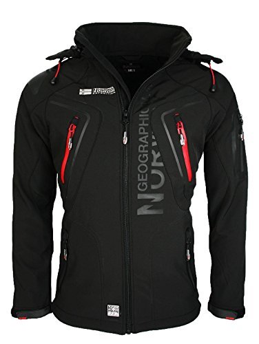 Geographical Norway - Manteau imperméable - Homme Noir Noir - Taille L