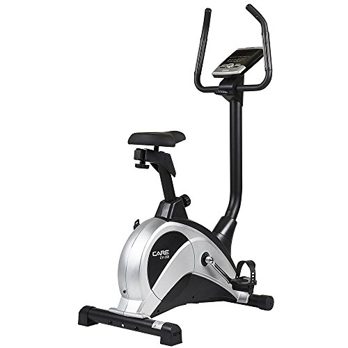 CARE FITNESS - CV-355 - Vélo d'Appartements Cardio - Roue Inertie 9 kg - Résistance 16 Niveaux - 24 Programmes d'Entraînement